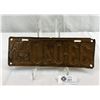 Image 2 : Vintage Rusty Alberta 1924 License Plate