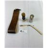 Image 2 : Vintage Genuine Horse Shell Pace Belting Co. NH Strop, Utica Solingen Germany Straight Razor, Stag B