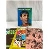 Image 3 : Vintage Star Trek Colouring Book, Shirley Temple Song Album, Jackson 5 TV Book And others