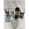 Image 2 : Nice Home Vintage Décor Lot With Vases, Glasses And Pepsi Coasters