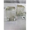Image 2 : Nice Lot Of Light Up Etched Glass, Flowers And Animals