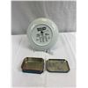 Image 2 : Expo 86 Souvenir Plate In Original Box Plus Hand Painted Tin