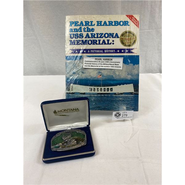 Pearl Harbor 50th Anniversary Limited Edition Book And Very Rare Limited Edition Numbered (5757) 50t