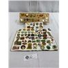 Image 1 : Box Containing Approx. 90 Souvenir Pins