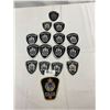 Image 1 : 16 Authentic Defunct Vancouver Police Shoulder Patches