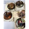 Image 2 : 7 Collector Plates In Issued Boxes, 6 Norman Rockwell Heritage Collection And 1 'The King And I'
