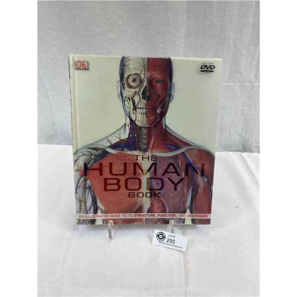 2007 The Human Body Book By Steve Parker, Hardcover With Dust Jacket, Includes DVD ROM, First Americ