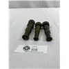 Image 2 : 3 Vintage Brass Water Hose Nozzles, All Stamped Made In Italy, One Is Stamped Royal, All In Working 