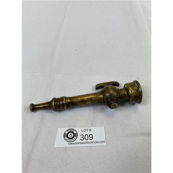 Awesome Vintage Firehose Nozzle, Circa 1800's, Manufactured By Magic