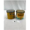 Image 2 : 2 Vintage Black Cat Cigarette Tobacco Tins With Lids, Good Condition