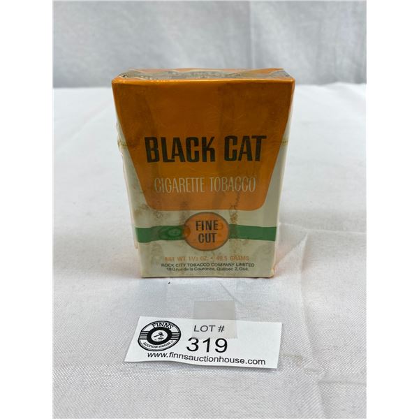 Vintage Black Cat Cigarette Tobacco (Fine Cut) Pack, Unopened