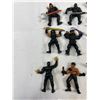 Image 2 : 9 Assorted Vintage 1968 MI "Aikido Force" Action Figurines