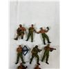 Image 2 : 8 Assorted Vintage 1986 MI "Jungle Fighters" Action Figurines