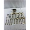 Image 1 : Very Nice Lot Of Silver Plated Dishes And Interesting Silver Vase