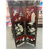 Image 1 : 2 Vintage 18"x72" Asian Wall Dividers, Shows Wear, Local Pickup Only