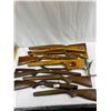 Image 2 : Nice Lot Of 14 Vintage Gun Wood Stocks