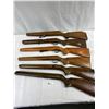 Image 1 : Nice Lot Of 6 Vintage Gun Wood Stocks