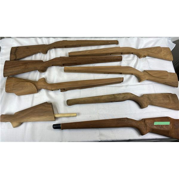 Nice Lot of Rough Cut Gun Stocks