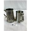 Image 2 : 2 Decorative Tankards Plus 4 Bottles of Ginsing Raffles Hotel Singapore