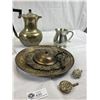 Image 3 : Nice Decorative Silverplated Lot of Teapots, Tankards etc