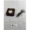 Image 1 : Very Nice Large Pocket Watch in Presentation Case from 1925 Plus Antique Decorative Cutters