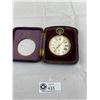 Image 2 : Very Nice Large Pocket Watch in Presentation Case from 1925 Plus Antique Decorative Cutters