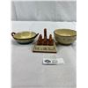 Image 3 : Nice Made in England Pottery Lot. Torquay Pottery Motto Ware