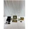 Image 5 : Nice Home Décor Lot With Vintage Tins, Glass, Etc.