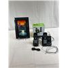 Image 1 : Very Nice Hand Painted Tile 8"x12" Plus 2 New Phones In Box