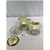 Image 2 : Nice Vintage Made In Japan Home Décor Lot With Nice Luster, Vase, Pitcher, And Lidded Jar