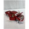 Image 3 : 2 1/18 Scale Die Cast Cars, Corvette And Chevrolet Truck Dub City, Missing Side Mirror