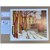 Image 1 : Limited Edition Print Toronto Street Winter Morning By Lawren Harris Group of Seven Member