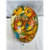 Image 1 : Large Vintage Easter Egg with Easter Toys Inside.