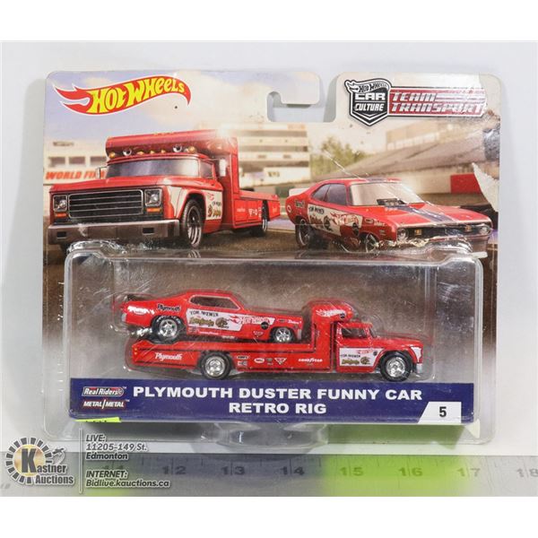 HOT WHEELS PLYMOUTH DUSTER FUNNY