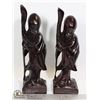 Image 1 : SET OF 2 WOODEN HANDCRAFTED