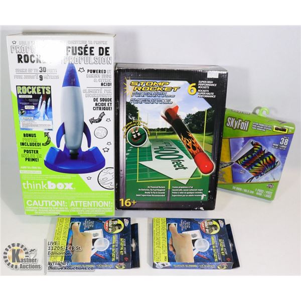 NEW 2 ROCKETS STOMP ROCKET