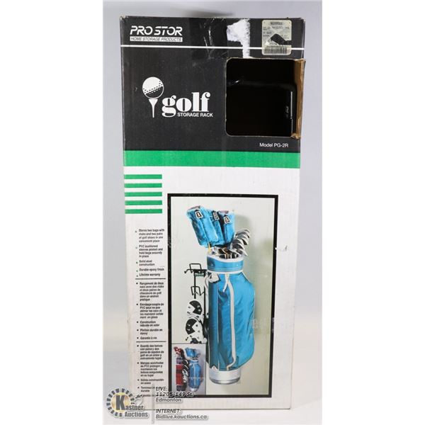 PRO STOR GOLF STORAGE RACK