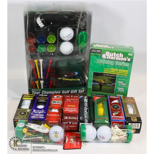 NEW GOLF ITEMS BUTCH HARMONS