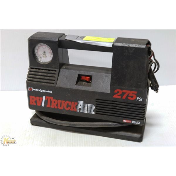 INTERDYNAMICS RV AND TRUCK 12V AIR COMPRESSOR