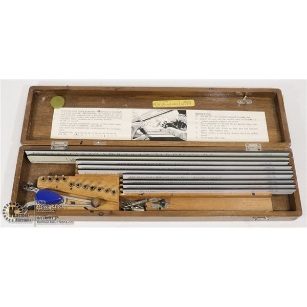 VINTAGE 1974 LETTERING DEVICE