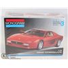 Image 1 : SEALED MONOGRAM FERRARI TESTAROSSA  1:24 SCALE