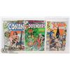Image 1 : 3 VINTAGE MARVEL COMICS X-MEN, DEFENDERS & CONAN
