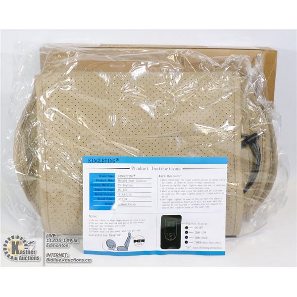 KINGLETING HEATED CAR SEAT CUSHION