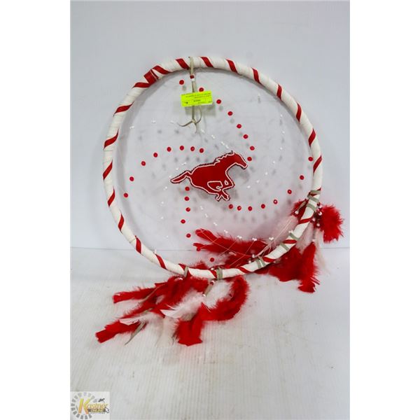 LARGE STAMPEDERS DREAMCATCHER 18" DIAMETER