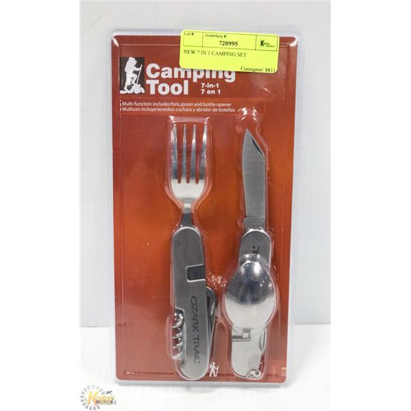 NEW 7 IN 1 CAMPING SET