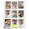 Image 1 : MARIO LEMIEUX 9 CARD NHL LOT