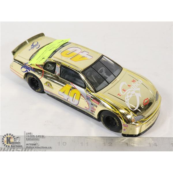 LIMITED EDITION DIECAST GOLD CAR 2074 OF 2500