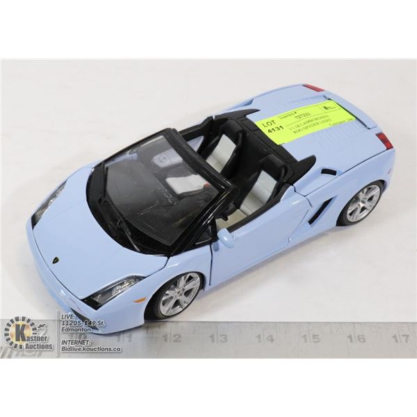 MAISTO 1:18 LAMBORGHINI GALLARDO SPYDER LIGHT