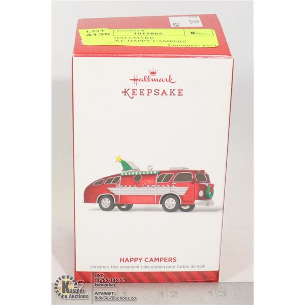 975-107 HALLMARK KEEPSAKE-HAPPY CAMPERS