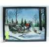Image 1 : 11 X 14 EASYRIDERS HARLEY FRAMED CENTERFOLD